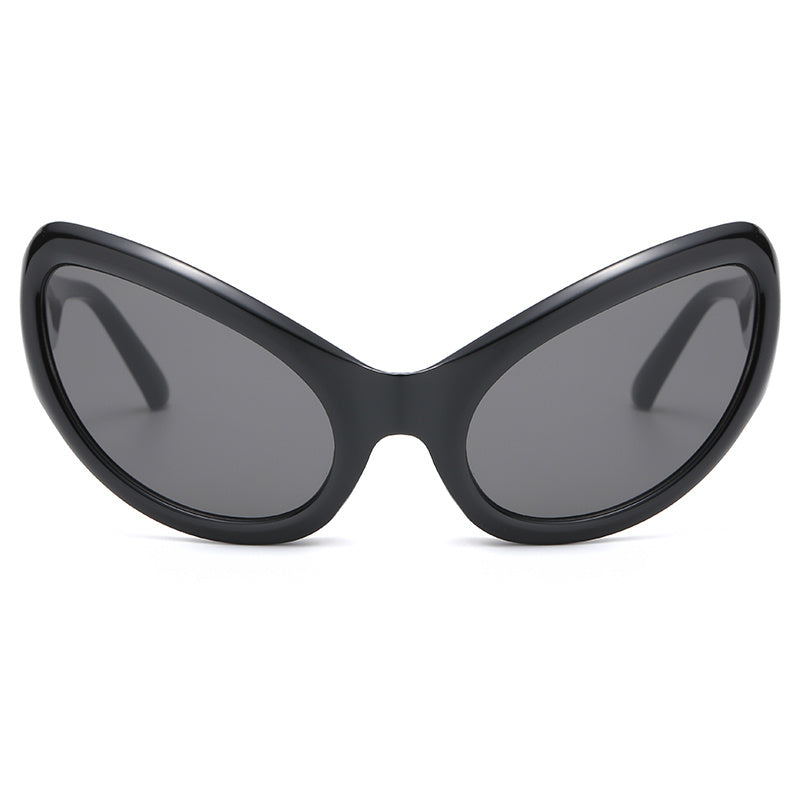 Y2K Cat Eye Frame Sunglasses with Packaging Box