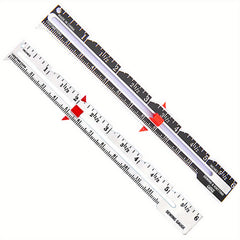 Metal Sliding Guage Sewing Measuring Tool For Quilting And Sewing