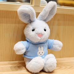 8'' Little Rabbit Plush Doll, Soothing Rabbit Cloth Toy