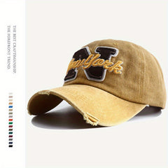 Retro N Curved Eaves Cap Sunshade Sun Cap