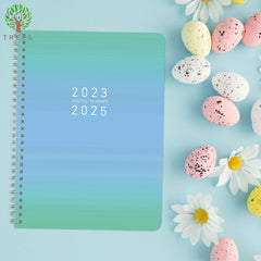 Trees 1pc Monthly Planner Notebook 22 86 17 78 Cm 56 Sheets