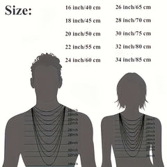 Titanium Steel Smooth Snake Necklace Hip Hop Chain Men's Accessories