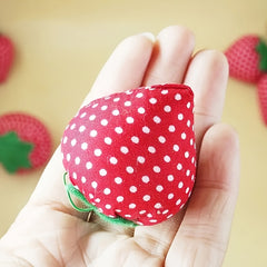DIY Craft Strawberry Pin Cushion Needle Holder Sewing Kit