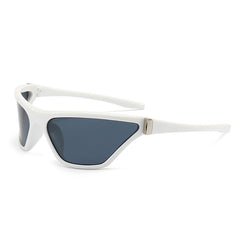 Y2K Sunglasses Wrap Around Sport Sun Shades Futuristic Sunnies