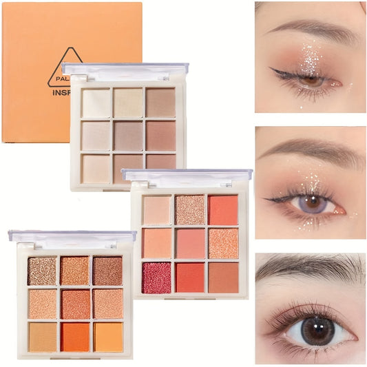 Matte 9 Eyeshadow Palette Nude Makeup Palette for Stage & Parties