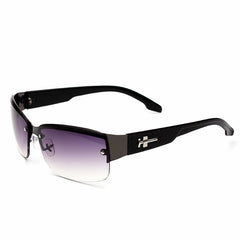 Men's Metal Frameless Copy Sunglasses Square Cycling Sunshade Glasses