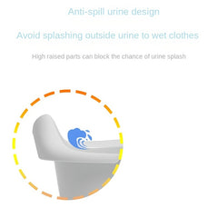 Children's Backrest Toilet Easy to Clean