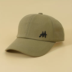 Backless Ponytail Baseball Cap Embroidery Sun Hat Sports Dad