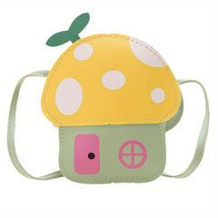 Kids Mushroom Backpack Coin Purse Bag