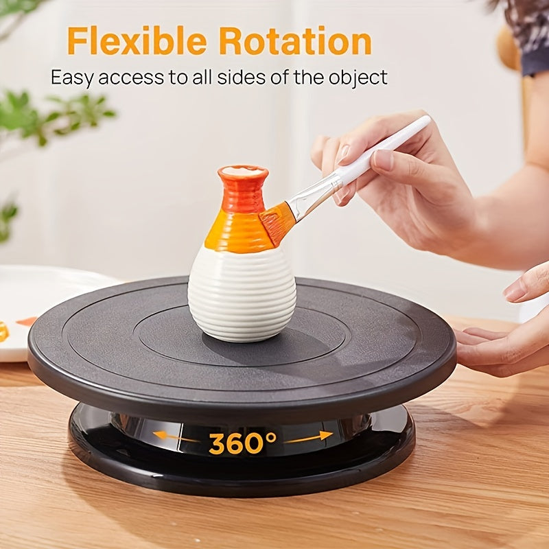 Rotating Cake Decorating Stand Lightweight Table