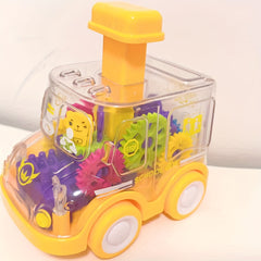 Transparent Gear Car Educational Toy for Kids