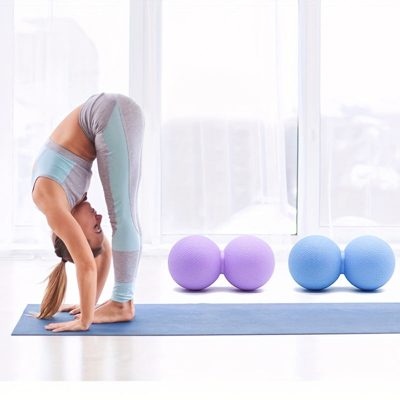 TPE Yoga Fascia Ball Double Ball Muscle Relaxation