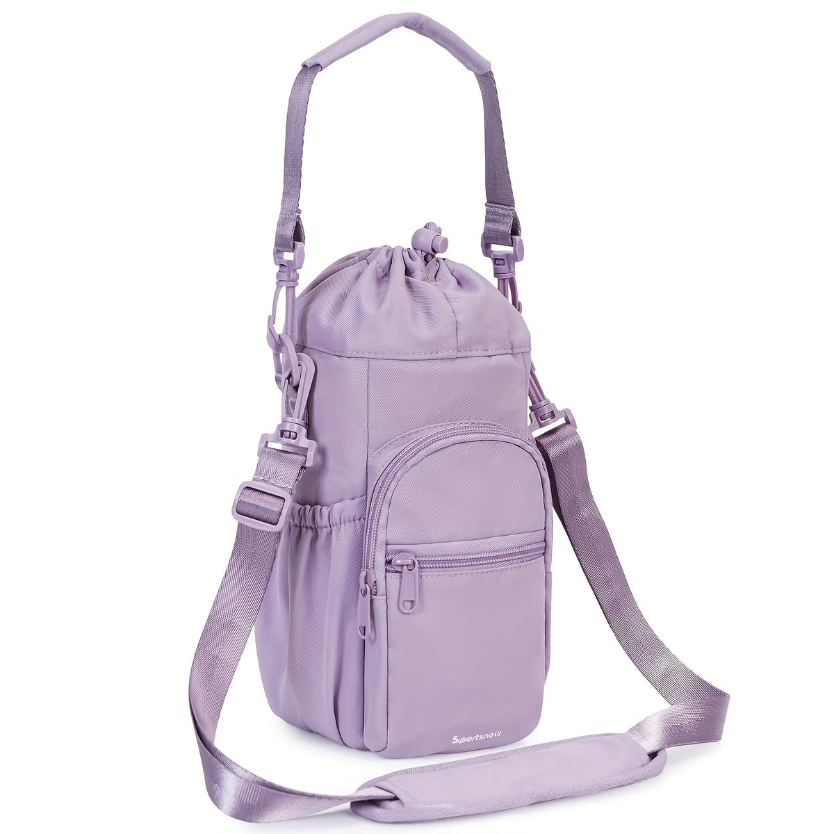 Sports Water Bottle Carrier Sling Bag 1L Capacity & Phone Pocket