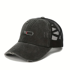 Distressed Mesh Trucker Hat Dad Hats For Women