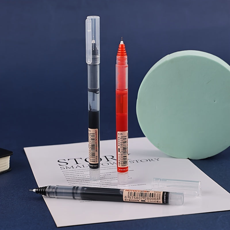 6 Pack 0.5mm Gel Pens for Students & Office Use