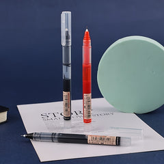 6 Pack 0.5mm Gel Pens for Students & Office Use
