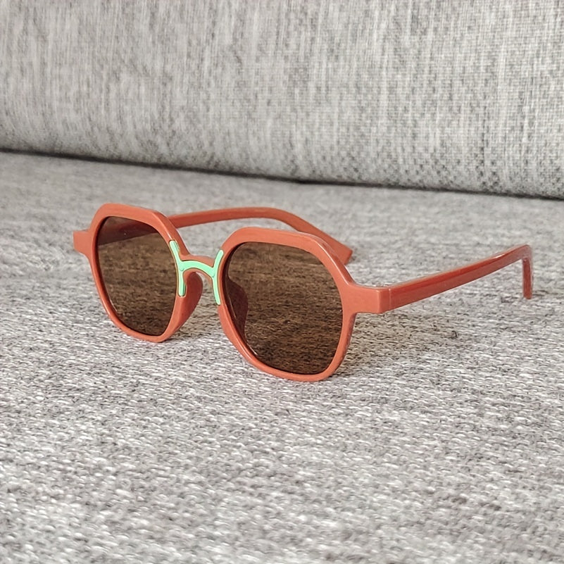 Kids Cartoon Polygon Sunglasses UV Resistant