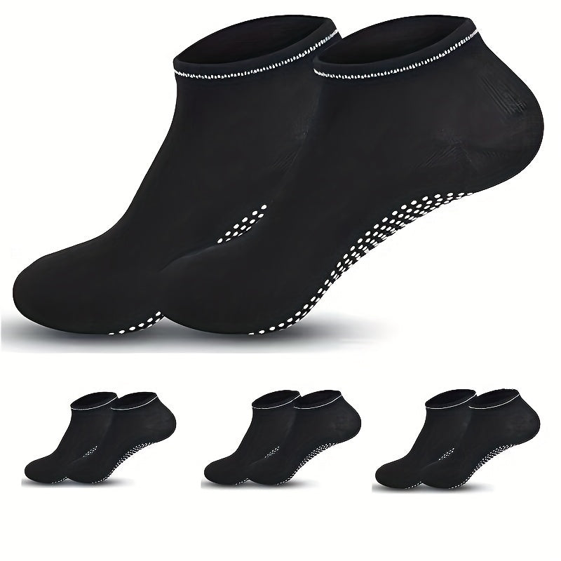 Women's Soft Yoga Socks Non-slip Short Tube Dance Training Sock