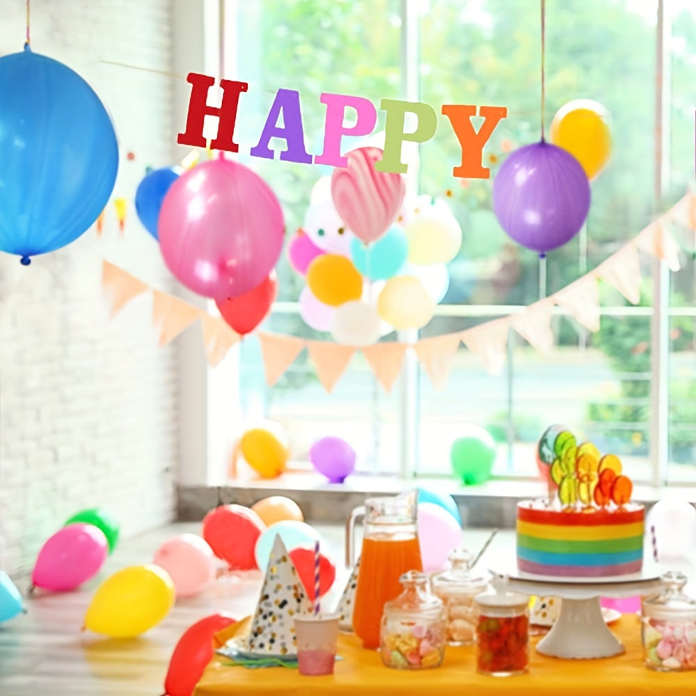 50pcs Punch Balloons Heavy Duty Party Favors Bounce Balloons