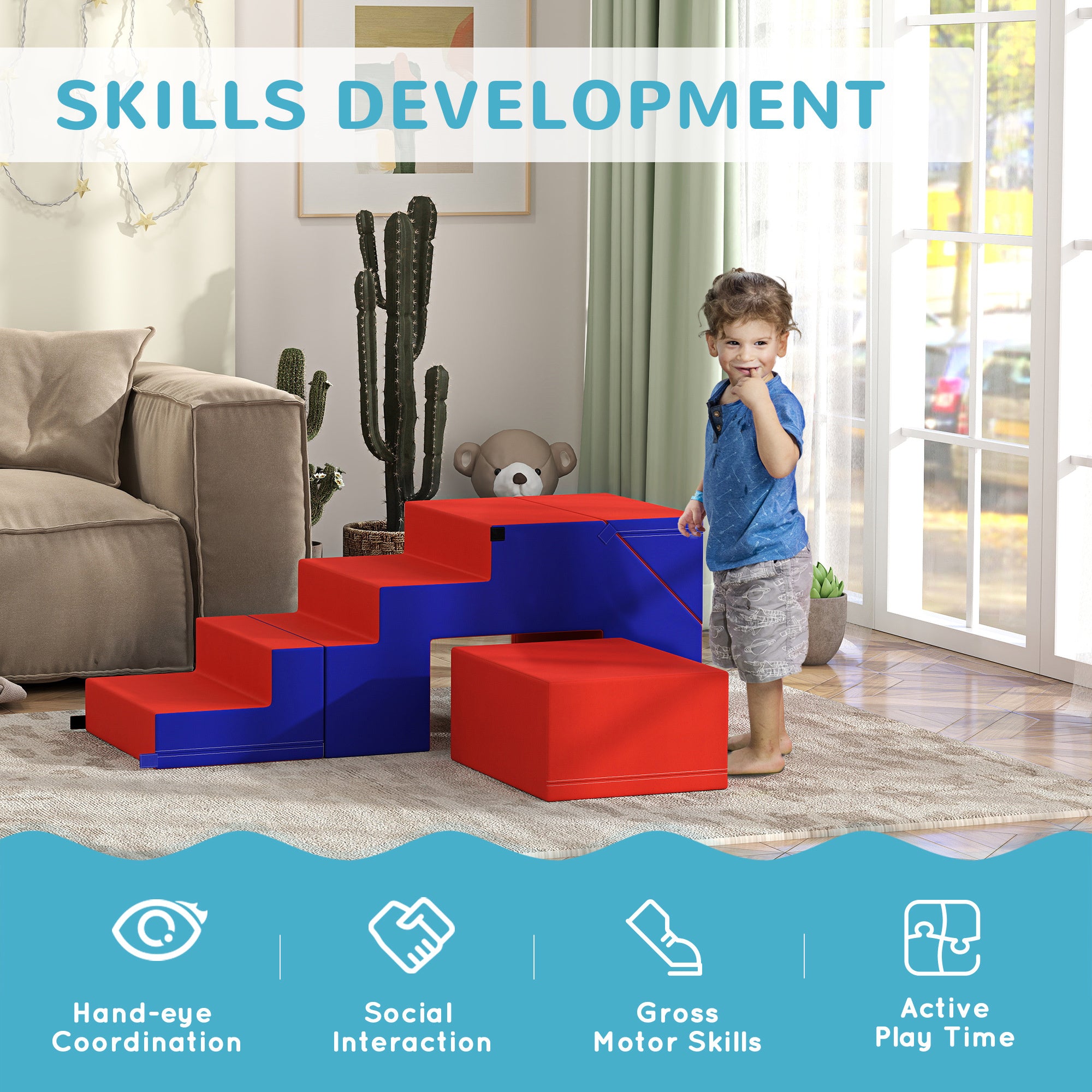 Baby Foam Blocks Climb and Crawl Activity Toys
