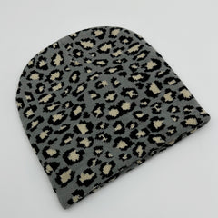 Leopard Spotted Animal Jacquard Knitted Hat Stretch Woolen Hat