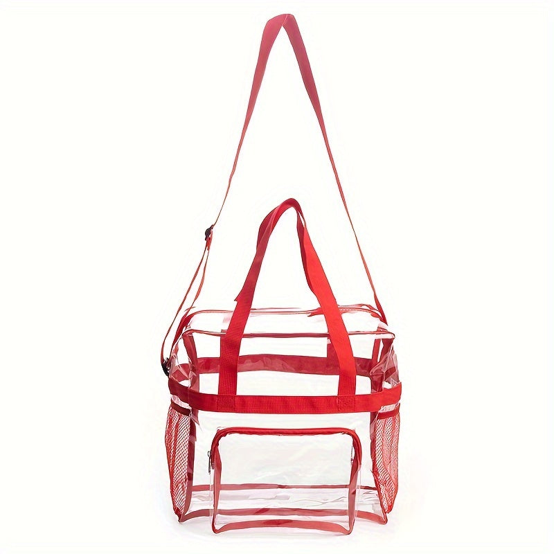 Large Capacity Transparent Bag Portable Travel Bag PVC Washing Bag