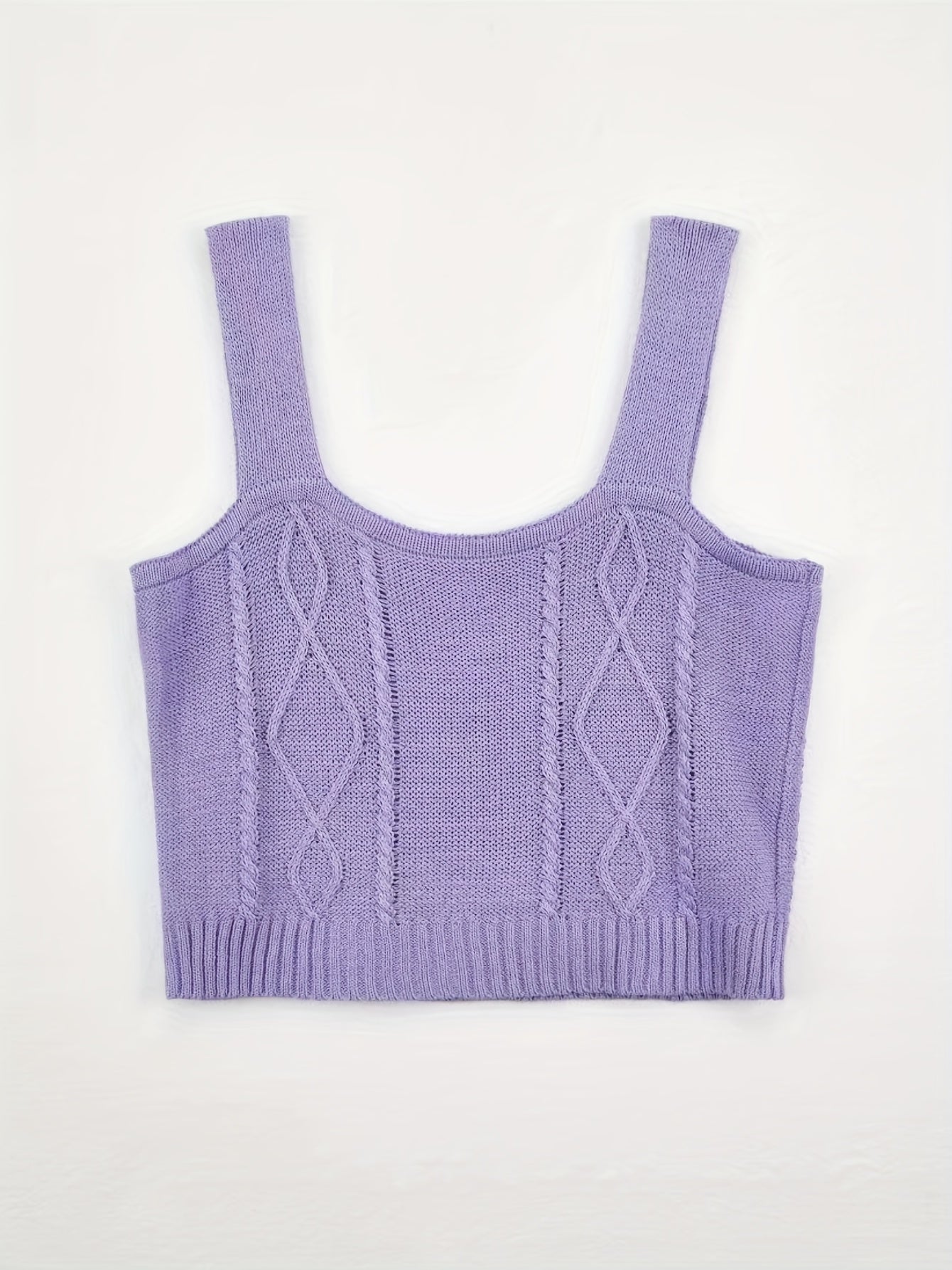 Boho Flower Embroidered Tank Top for Women