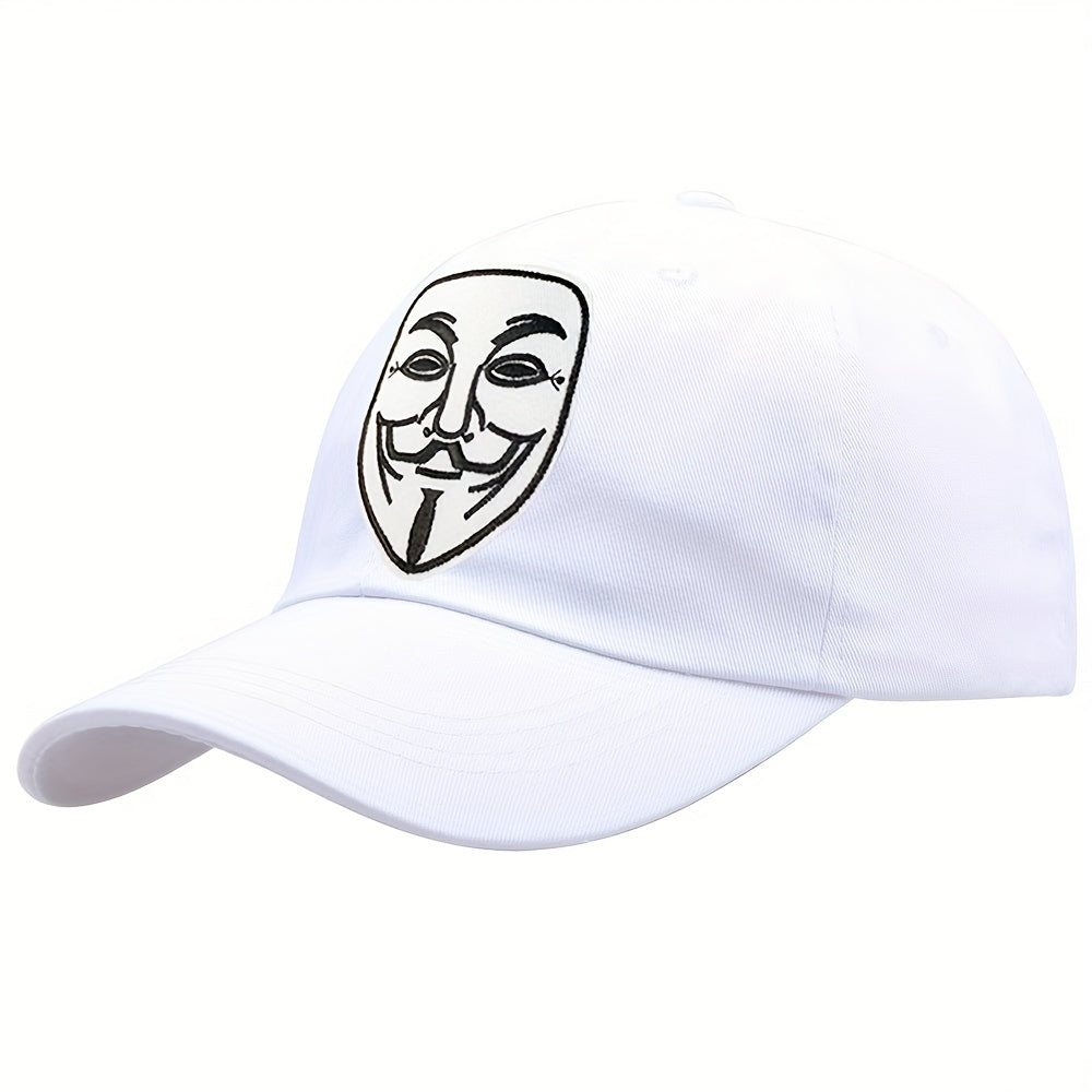 Cartoon Character Face Embroidered Baseball Cap