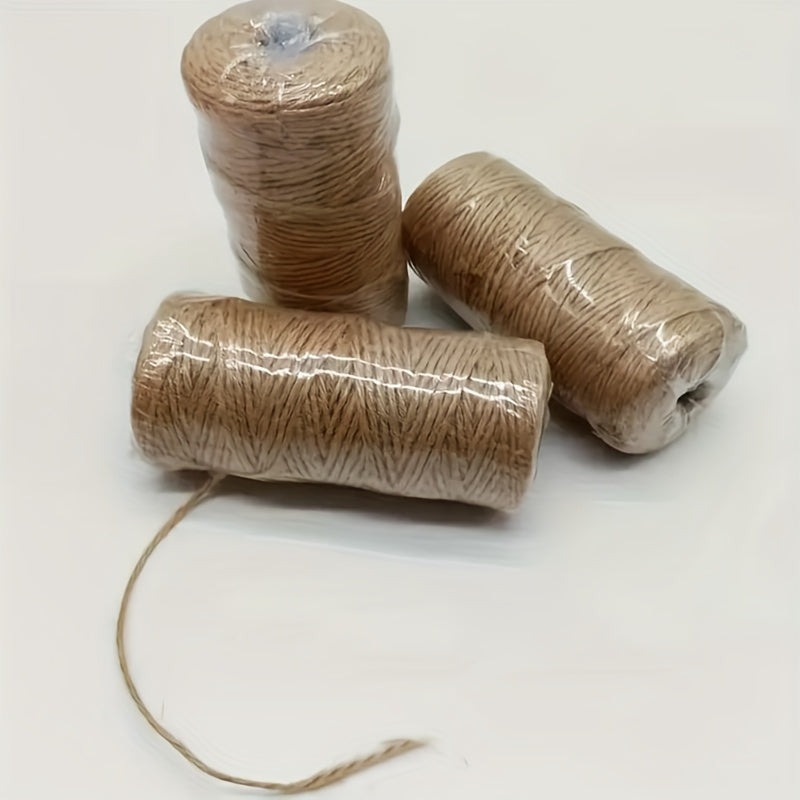 Jute Rope Line DIY Braided Rope Tote Bag Clothing Tag Hemp Rope Bundle