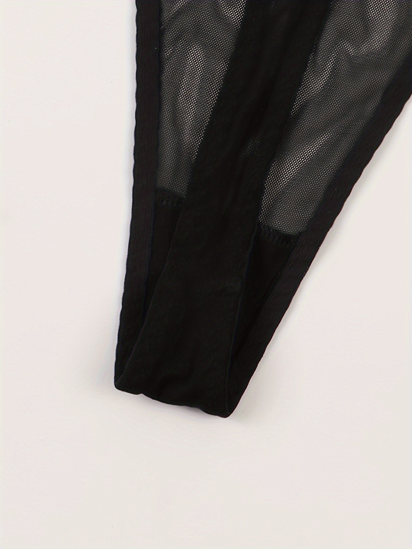 Letter & Lips Print Seamless Thongs Low Waist Intimates Panties