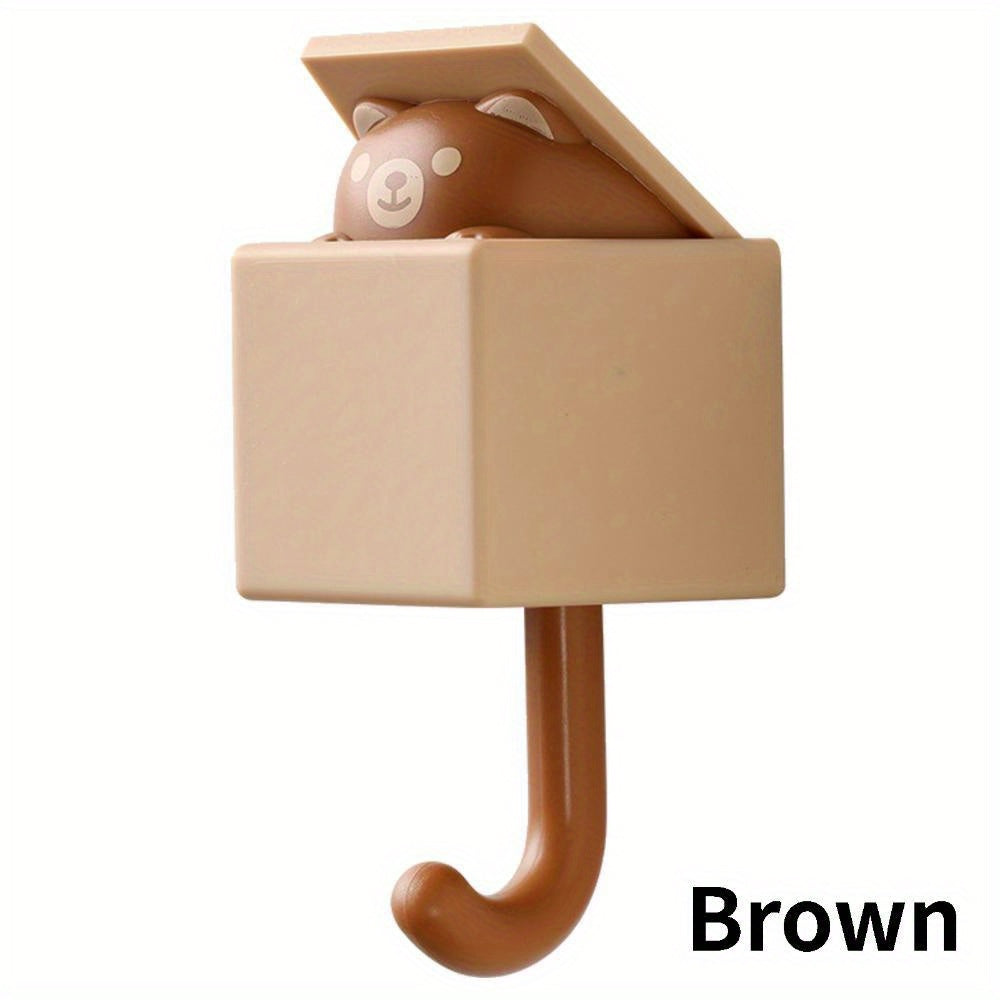 Creative Cat Hook Seamless Wall Decoration