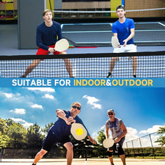 USAPA Regulation Size Pickleball Net with Steel Frame 6.71m Long
