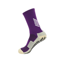 Youth Professional Dotted Soccer Socks Thick Towel Bottom Non slip Sports Socks
