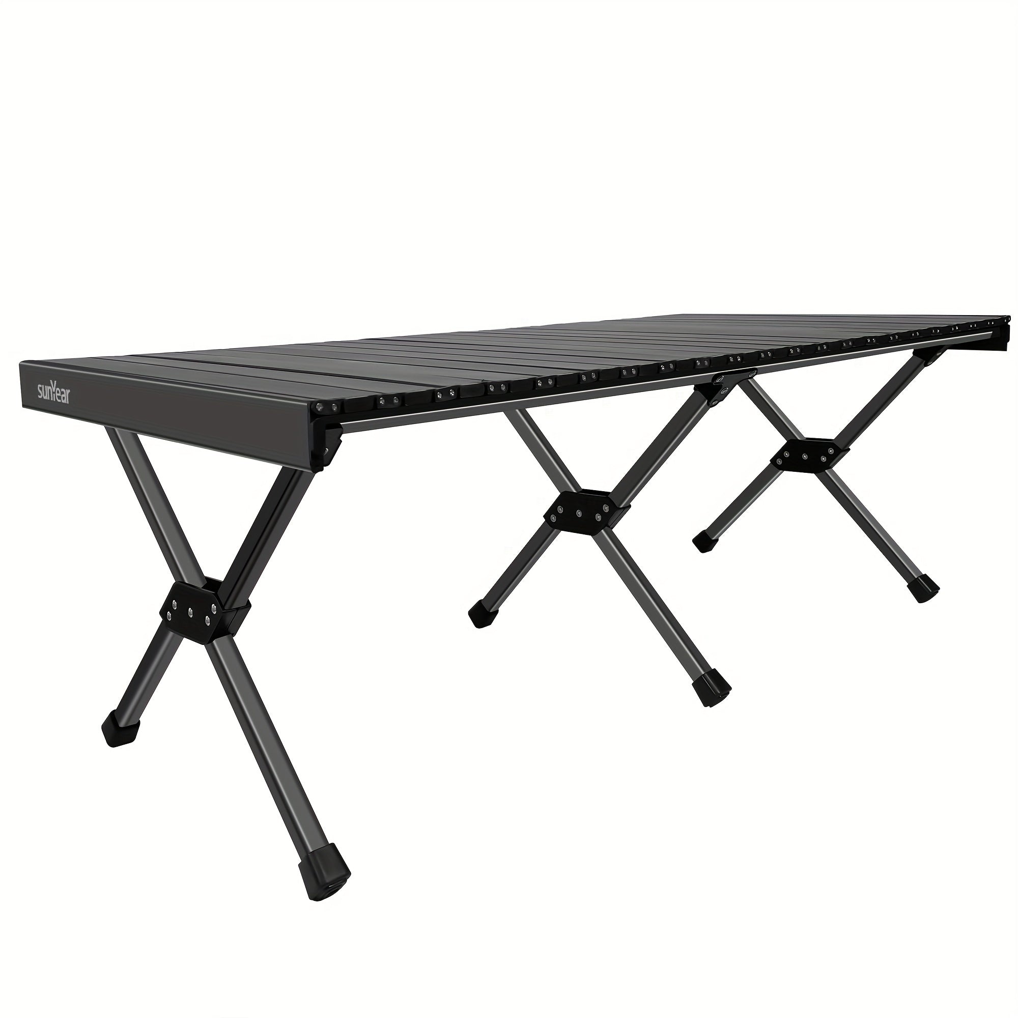 Portable Aluminum Folding Table with Carrying Bag for Indoor Outdoor Picnic