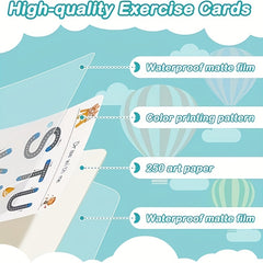 Reusable Practice Book Set with Pens and Stickers