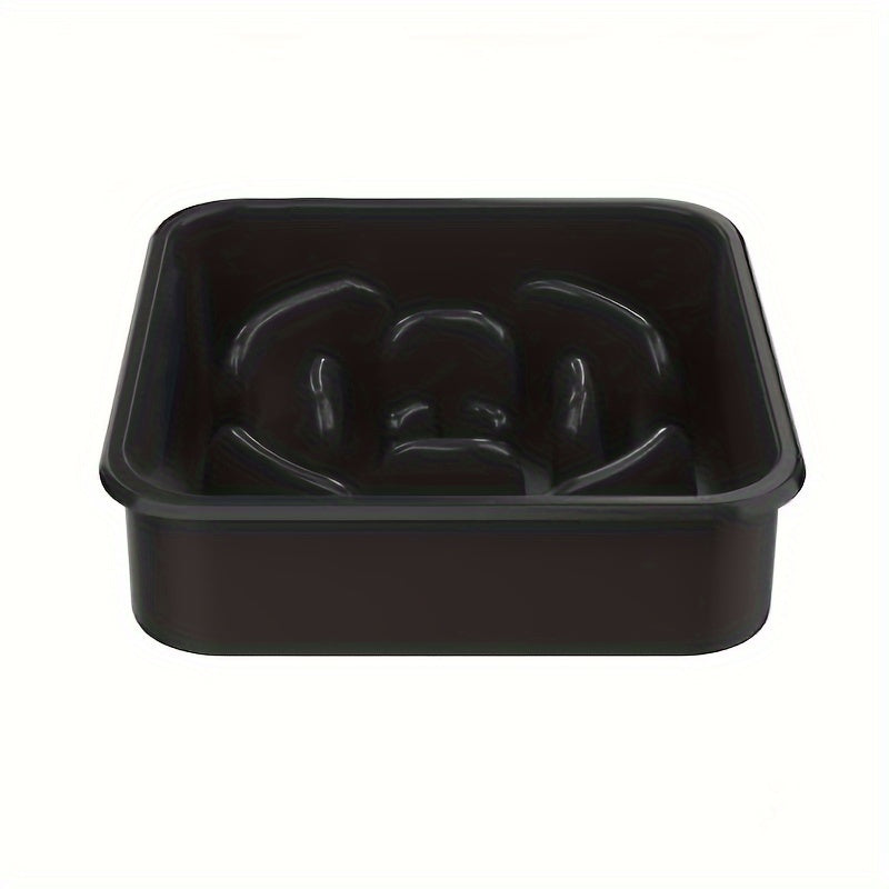 Raised Pet Slow Feeder Elevated Dog Bowls - Stress-Free Pet Feeding