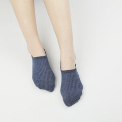 5 Pairs Solid Ankle Socks Women's Stockings