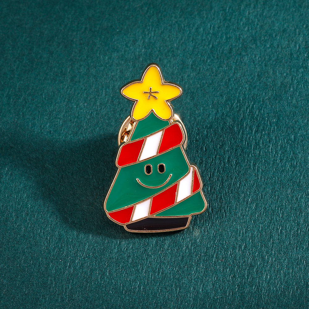 Men's Christmas Alloy Pin