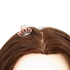 Mini Flower Butterfly Crown Hair Claw Jaw Clip Hairpin
