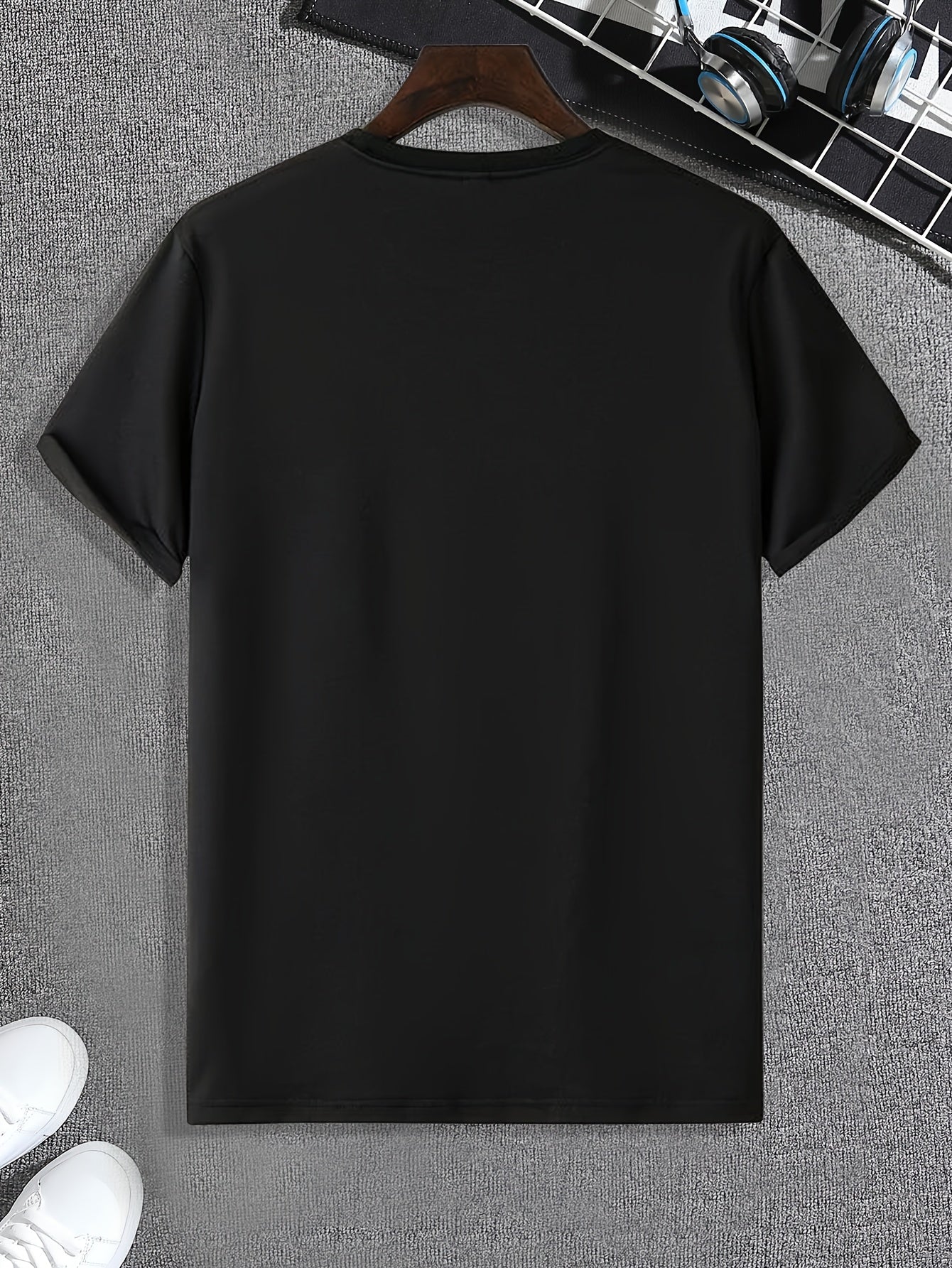 Men's Anime Pattern T shirt Active Stretch Breathable Tee