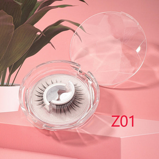 Reusable Self Adhesive Eyelashes No Glue Natural Fluffy False Eyelashes