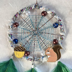 Christmas Gift Car Pendant House Dream Catcher Car Rearview Mirror Pendant