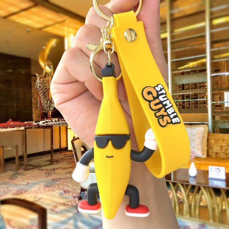 Cute Cartoon PVC Bag Pendant Car Key Chain