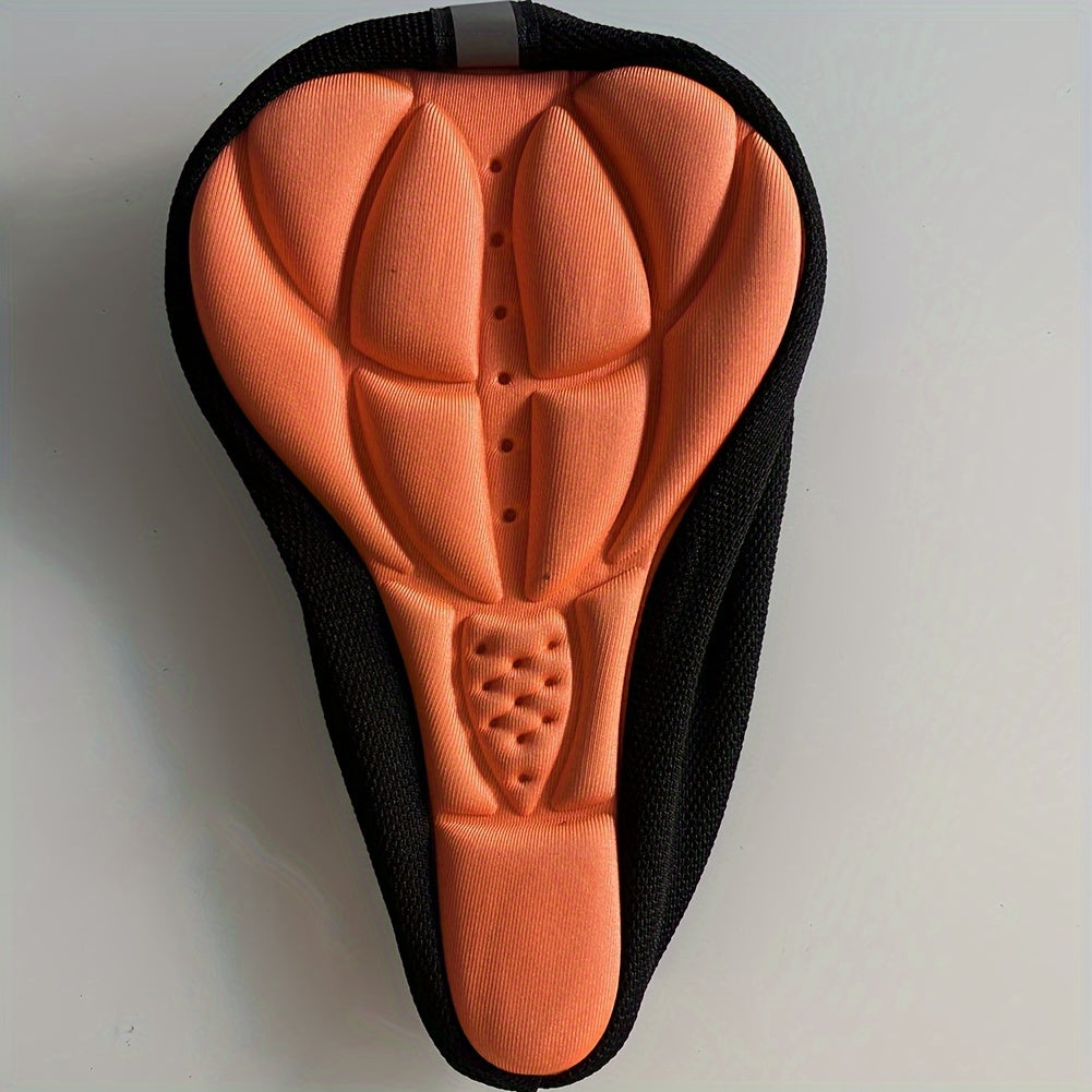 3D Soft Cycling Bike Seat Cover - Comfortable Cushion Saddle