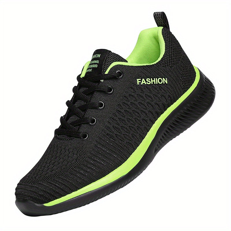 Men's Lightweight Running Shoes with Front Lace Up