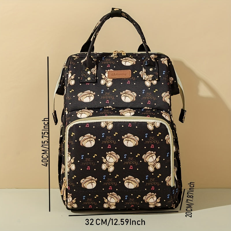 Ankommling Large Capacity Backpack Mommy Bag Waterproof Diaper Bag