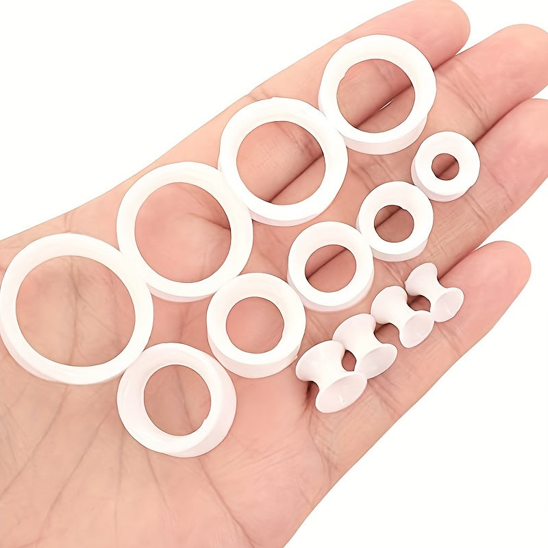 Silicone Ear Expanders Unisex, 1 Pair