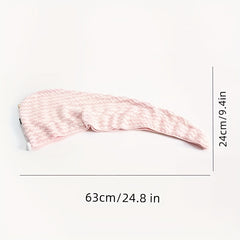 Soft Microfiber Hair Drying Cap Towel Absorbent Quick-drying Shower Cap