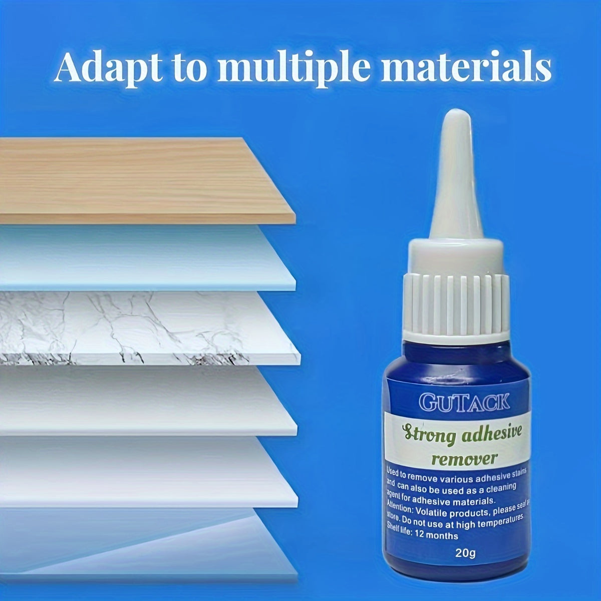 Adhesive Remover Glue Destroyer Nail Polish Solvent