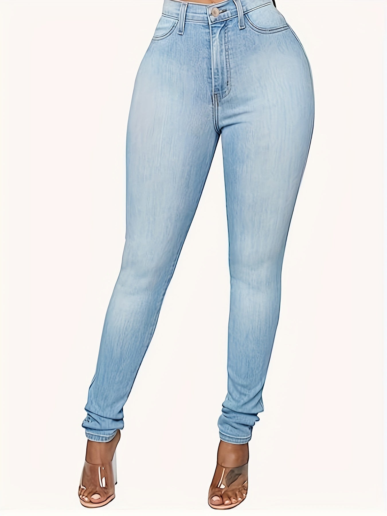  High Rise High Stretch Skinny Jeans
